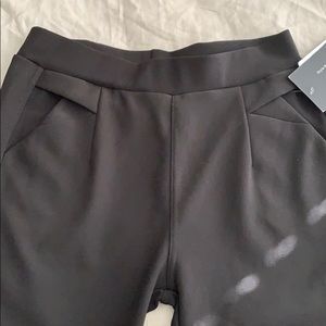Black stretchy slacks